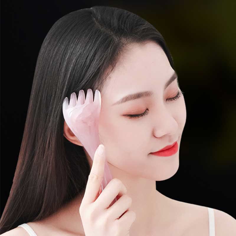 Gua Sha-Massagekamm aus Harz für Hautelastizität und -heilung