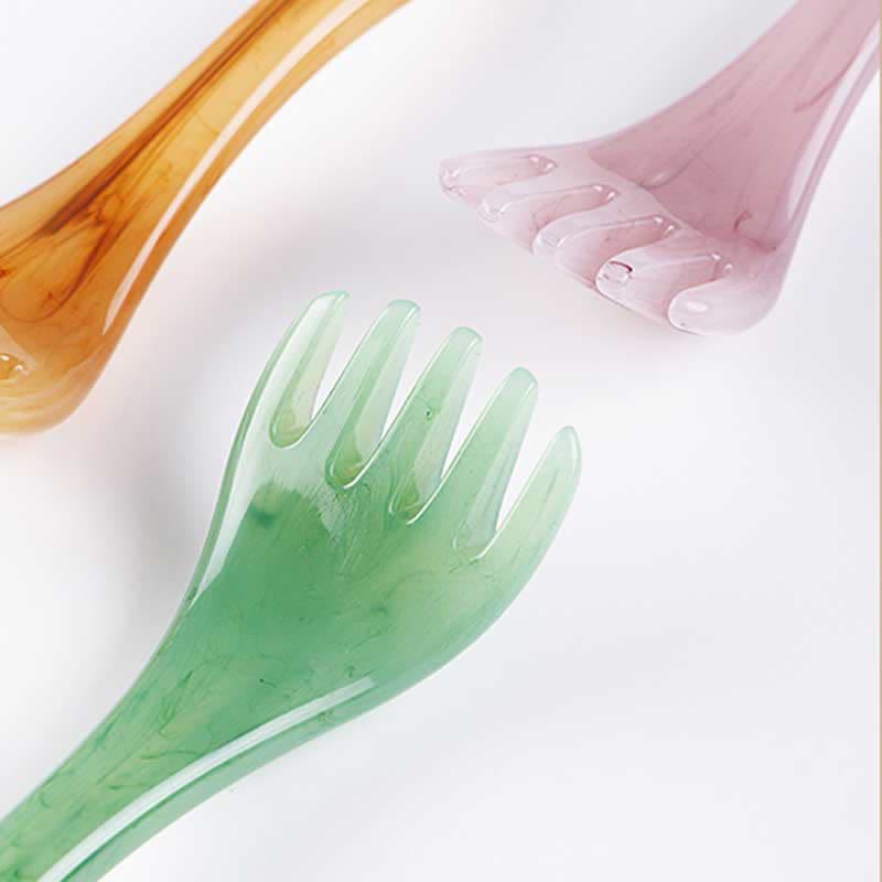 Gua Sha-Massagekamm aus Harz für Hautelastizität und -heilung