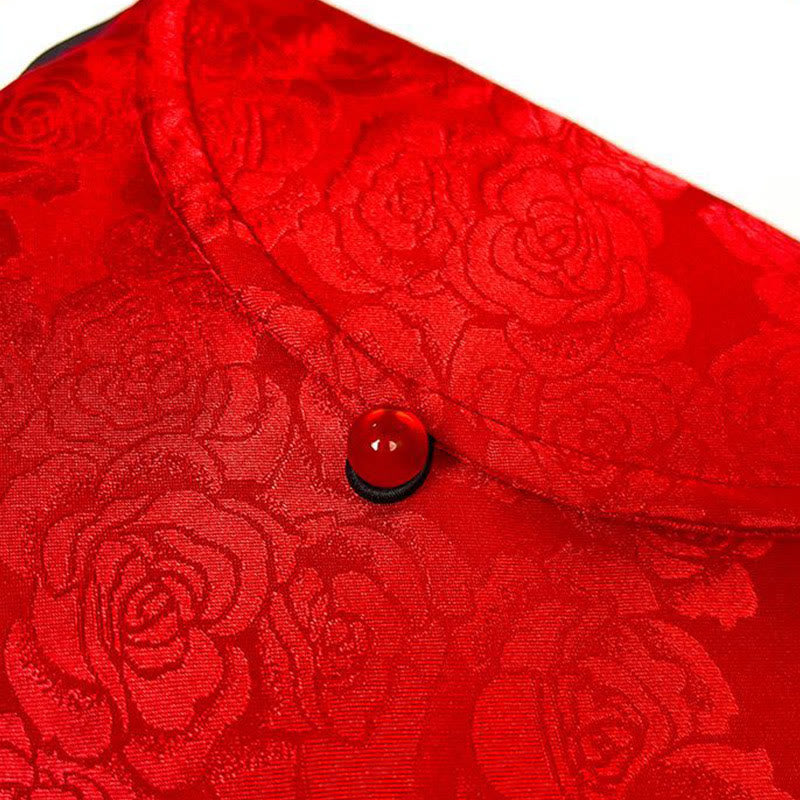 Retro-Umhängetasche aus Polyester-Baumwolle mit Blumenmuster im Bohemian-Stil