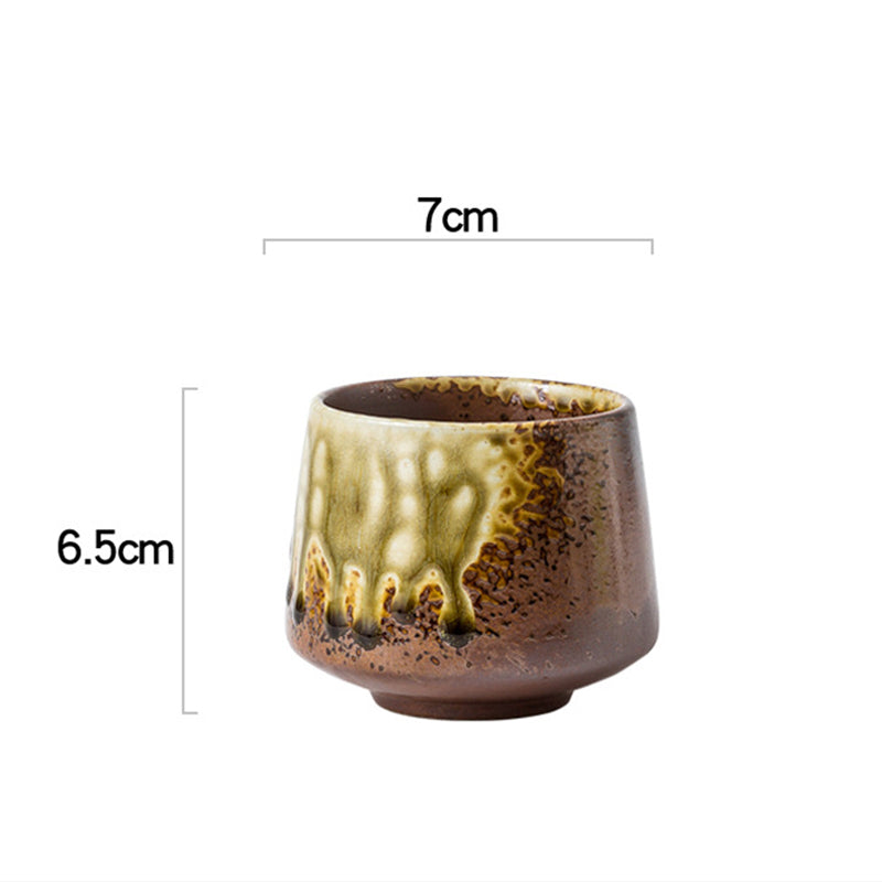 Retro-Kiln-Change-Keramik-Kaffeetasse, 200 ml