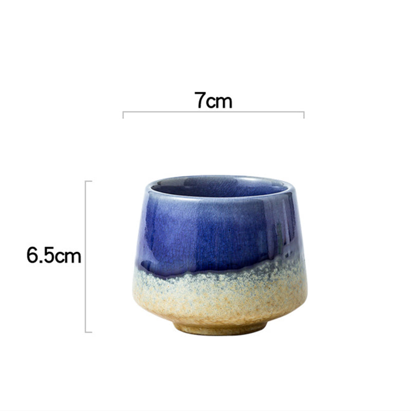 Retro-Kiln-Change-Keramik-Kaffeetasse, 200 ml