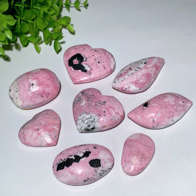 Rhodochrosit Herz Palmstein 1,5-2,8 Zoll Heilkristall