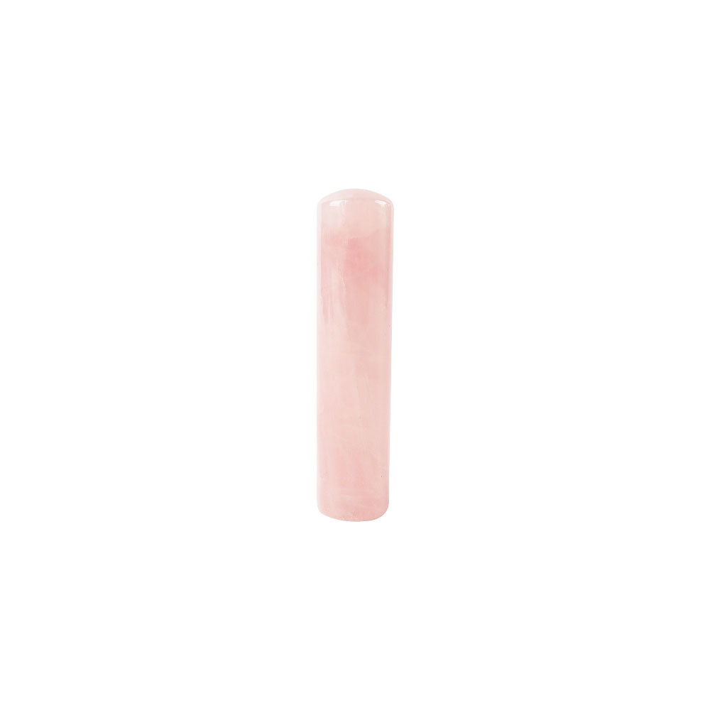 Rose Quartz 2.35" Crystal Wand for Healing Rituals