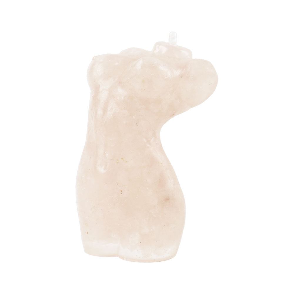 Rose Quartz Crystal Resin Model 4-inch Decor