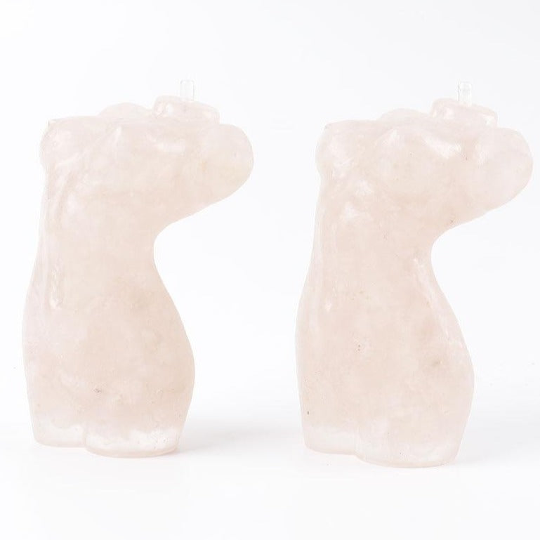 Rose Quartz Crystal Resin Model 4-inch Decor