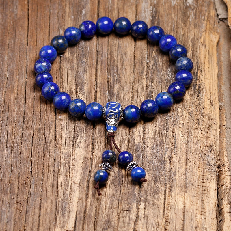 Königsblaues Lapislazuli-Armband für innere Balance