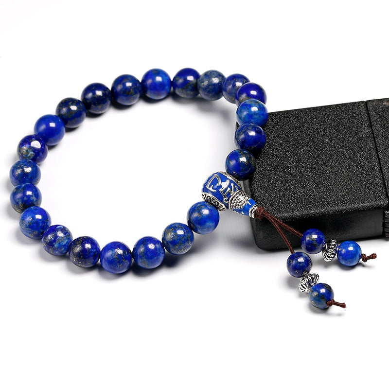 Königsblaues Lapislazuli-Armband für innere Balance