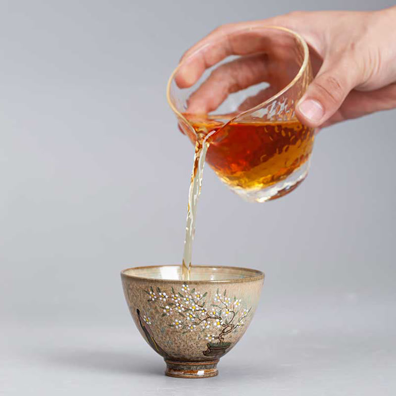 Ru Kiln Jingdezhen Keramik Zen Dekor Teetasse 100ml