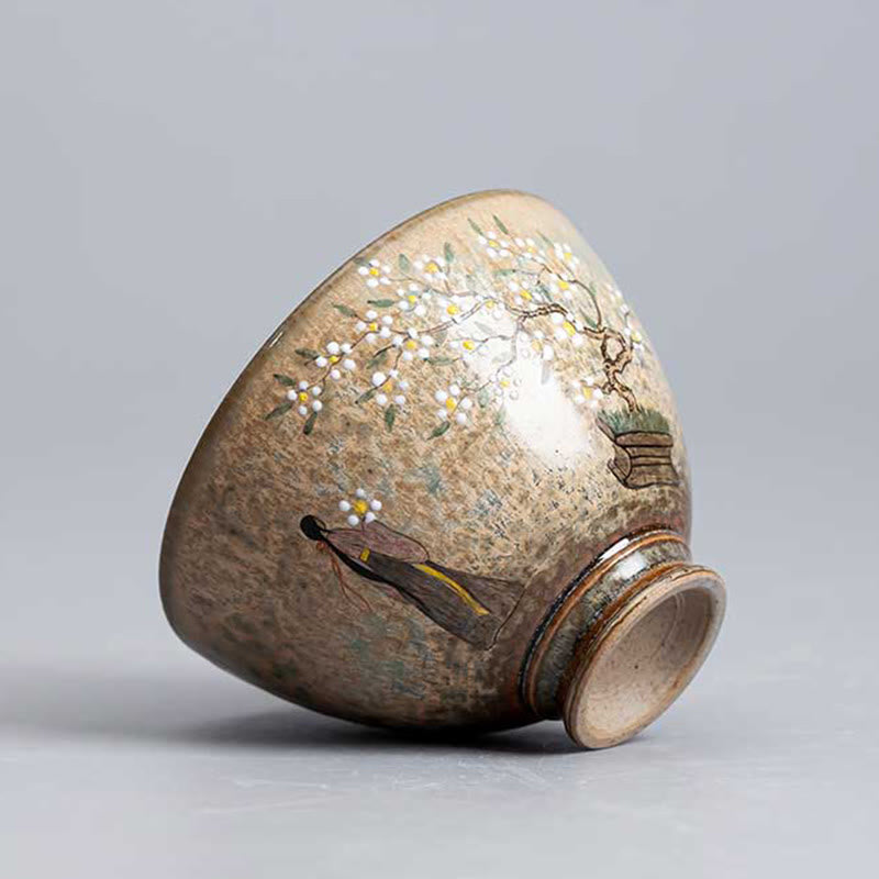 Ru Kiln Jingdezhen Keramik Zen Dekor Teetasse 100ml