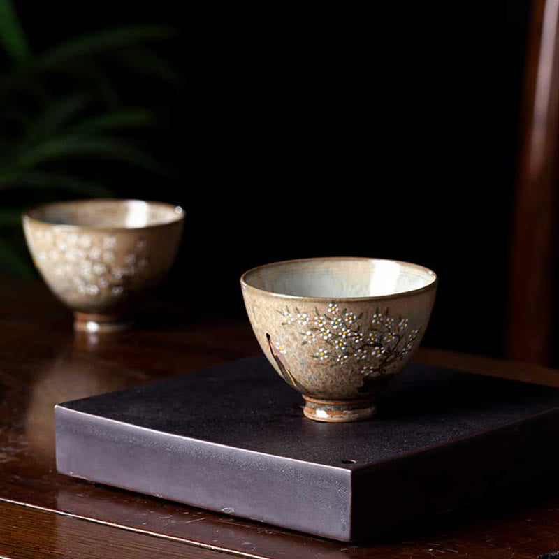 Ru Kiln Jingdezhen Keramik Zen Dekor Teetasse 100ml