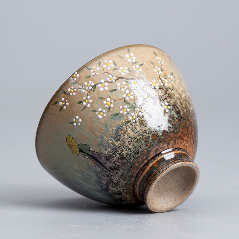 Ru Kiln Jingdezhen Keramik Zen Dekor Teetasse 100ml