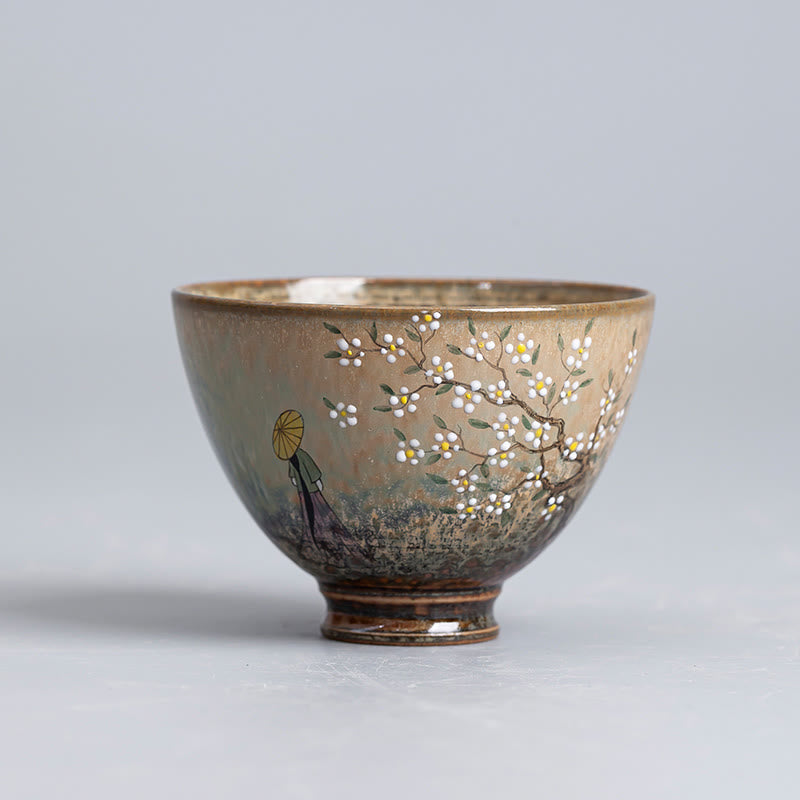 Ru Kiln Jingdezhen Keramik Zen Dekor Teetasse 100ml