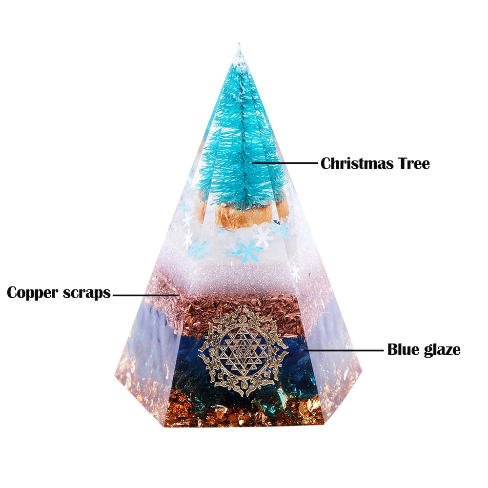 Sechseckige Pyramide „Season of Joy“