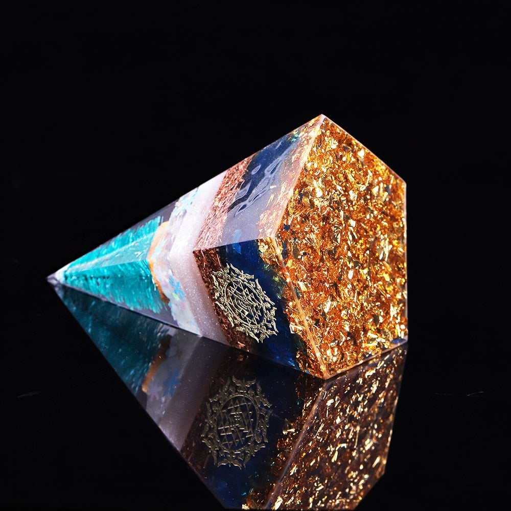 Sechseckige Pyramide „Season of Joy“