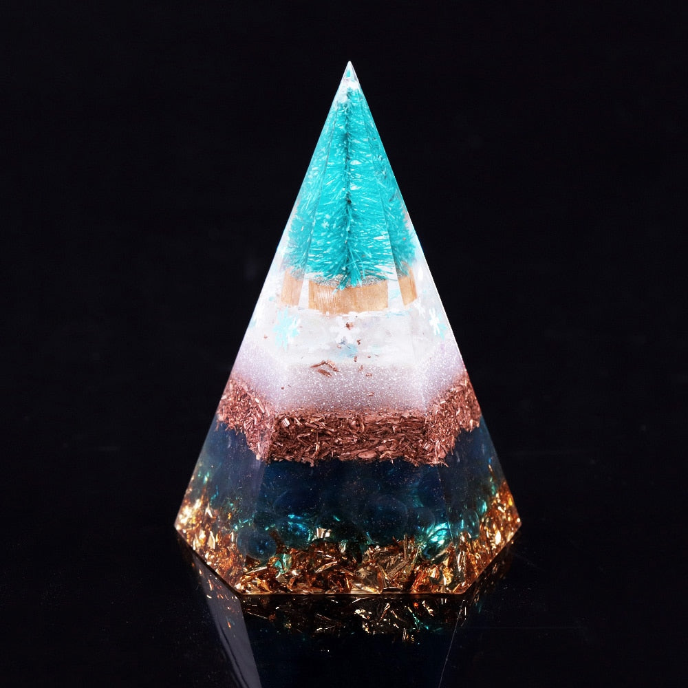 Sechseckige Pyramide „Season of Joy“