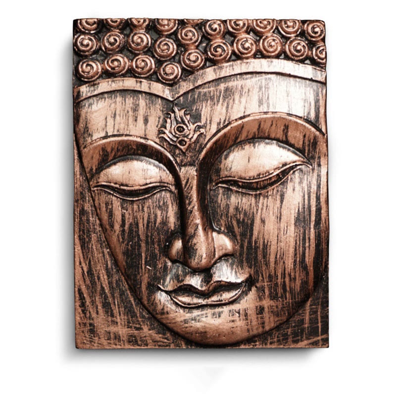 Ruhige Buddha-Statue für das Gebet zu Hause | Mitgefühl &amp; Zen