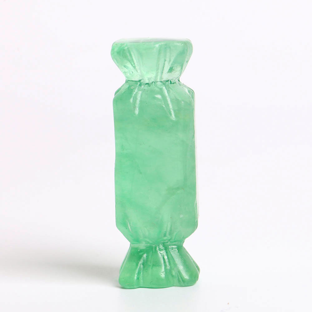 Set of 3 Fluorite Candy Shape Crystal Decorations