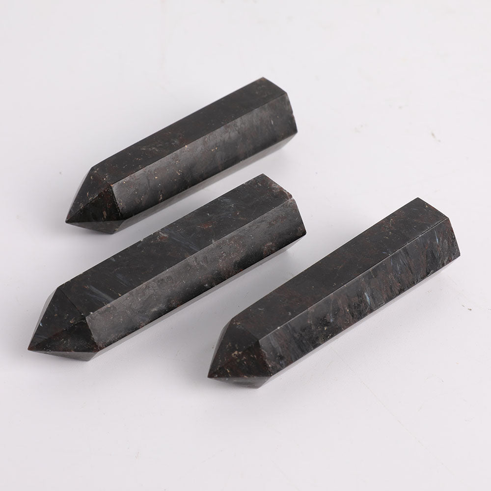 Set of 3 Polished Astrophlite Crystal Points 3.5 Inch