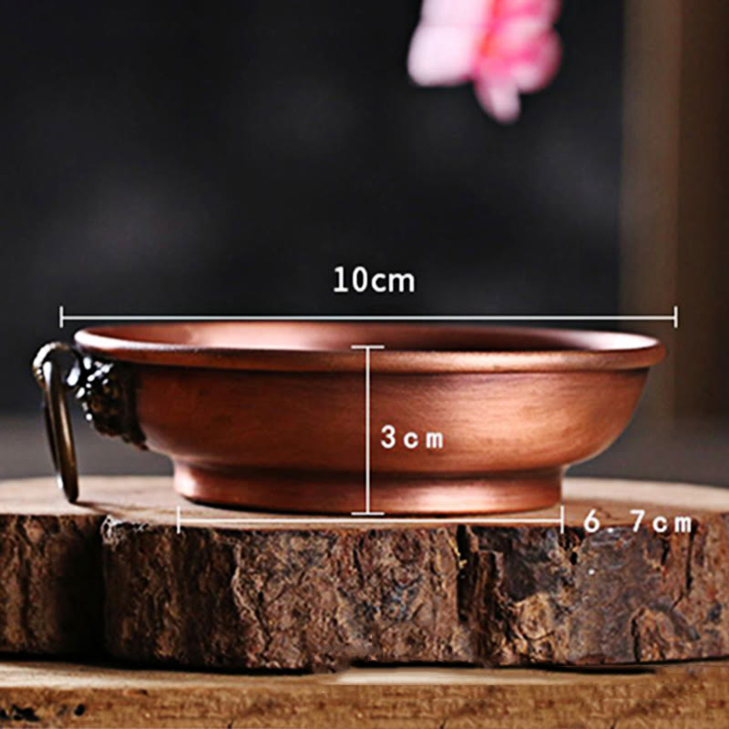 Kleiner Gebetsaltar aus Kupfer für Rituale im heiligen Raum