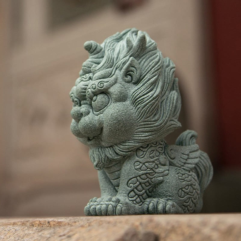 Kleine Feng Shui Pixiu-Dekoration für Reichtum und Glück