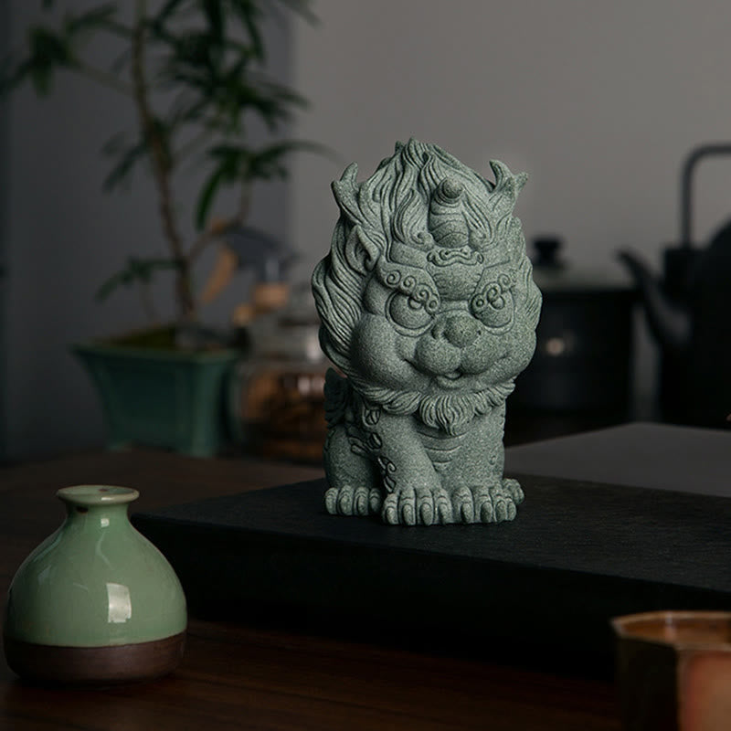 Kleine Feng Shui Pixiu-Dekoration für Reichtum und Glück