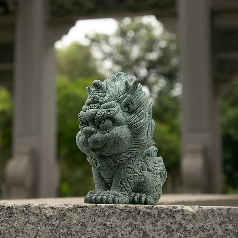 Kleine Feng Shui Pixiu-Dekoration für Reichtum und Glück