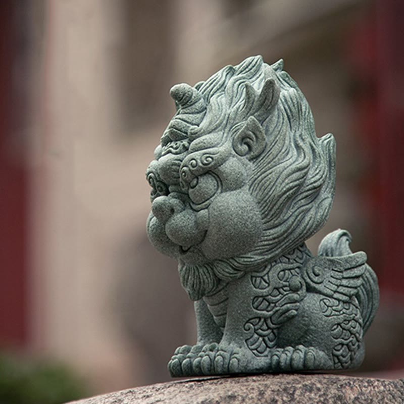 Kleine Feng Shui Pixiu-Dekoration für Reichtum und Glück