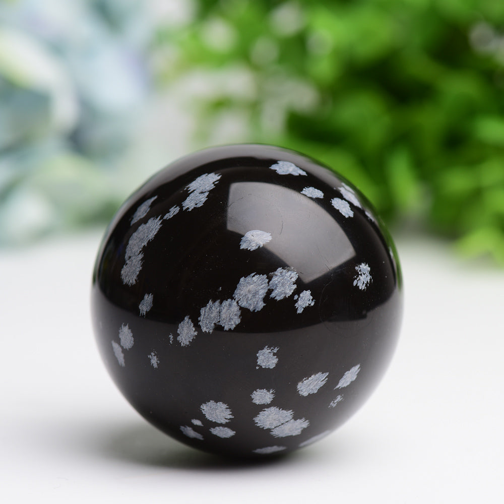 Snowflake Jasper 2.0-4.0" Crystal Sphere for Healing