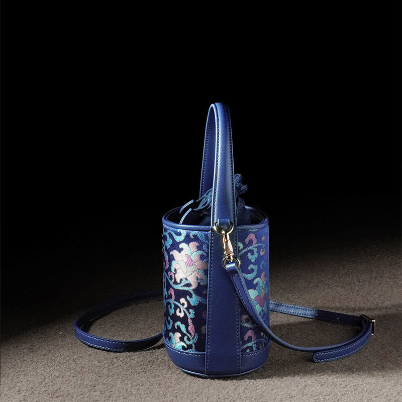 Song Brokat Spirituelle Accessoires | Retro Lotus Umhängetasche