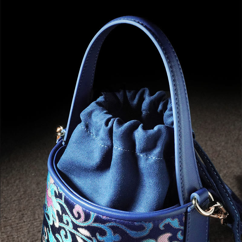 Song Brokat Spirituelle Accessoires | Retro Lotus Umhängetasche