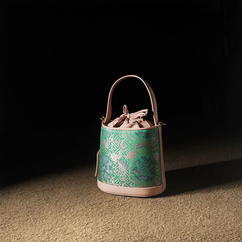 Song Brokat Spirituelle Accessoires | Retro Lotus Umhängetasche