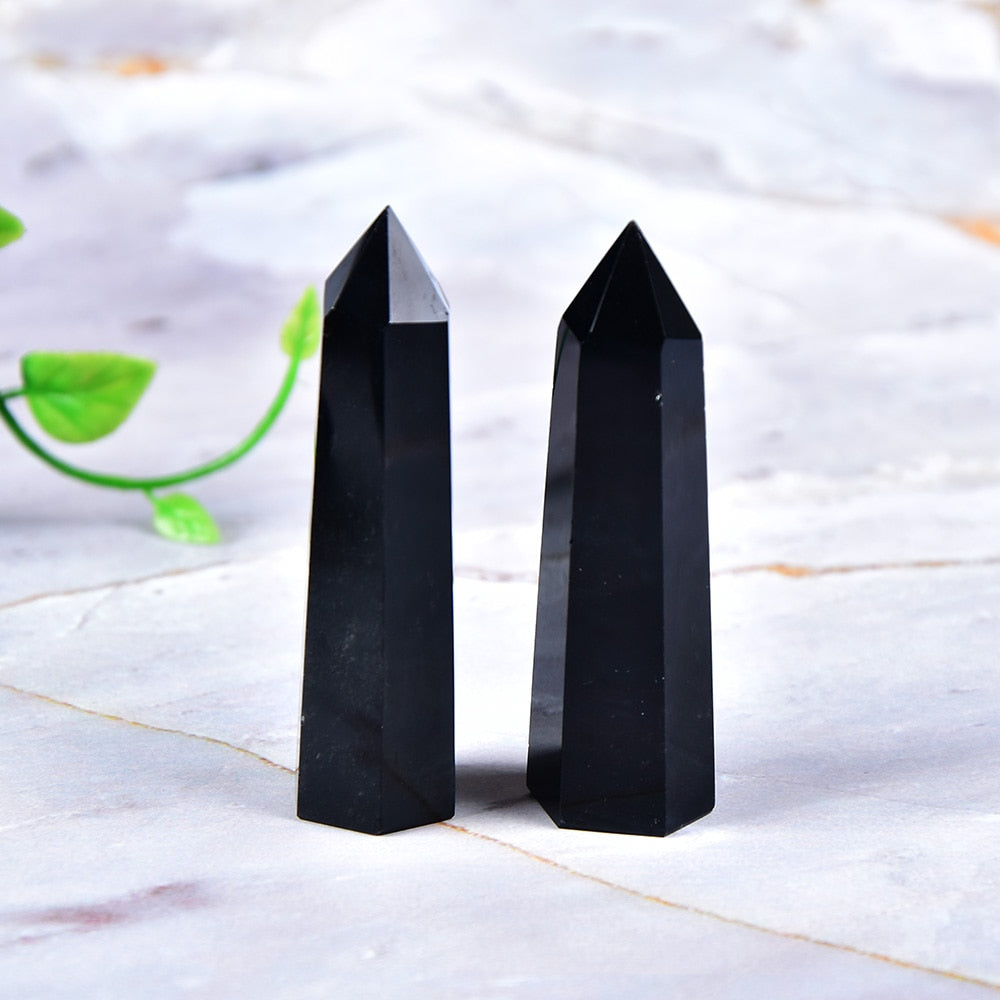 Standhafter Obsidian-Schutzstab