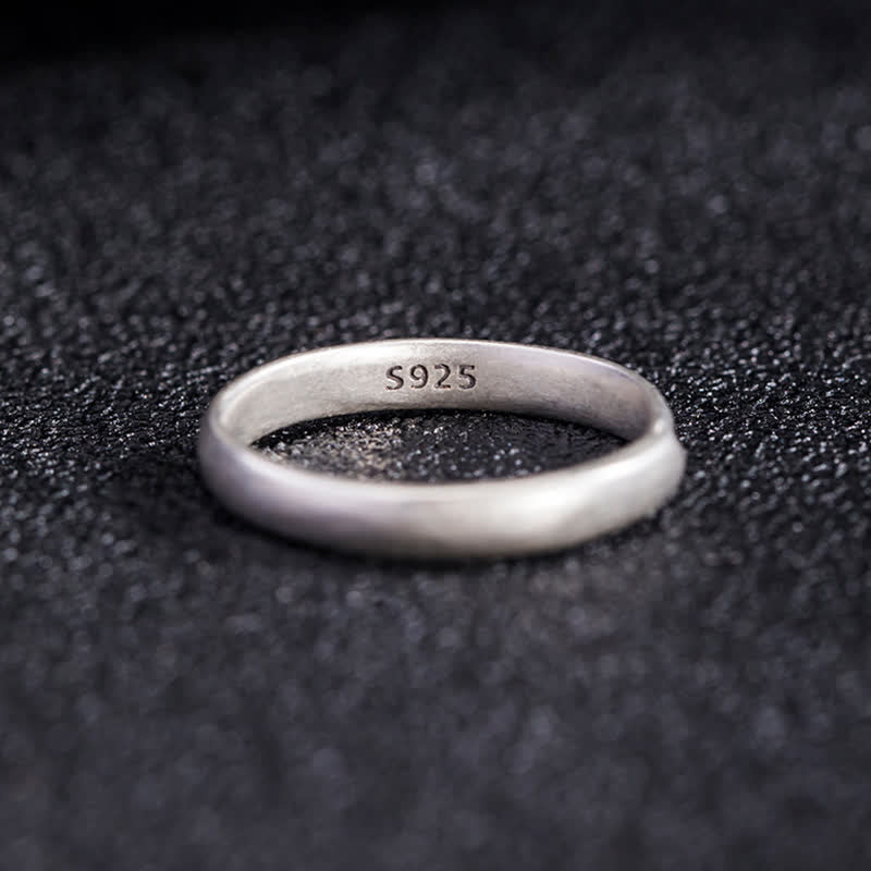 Sterling Silber Lotus Ring für Erleuchtung und Ausgeglichenheit