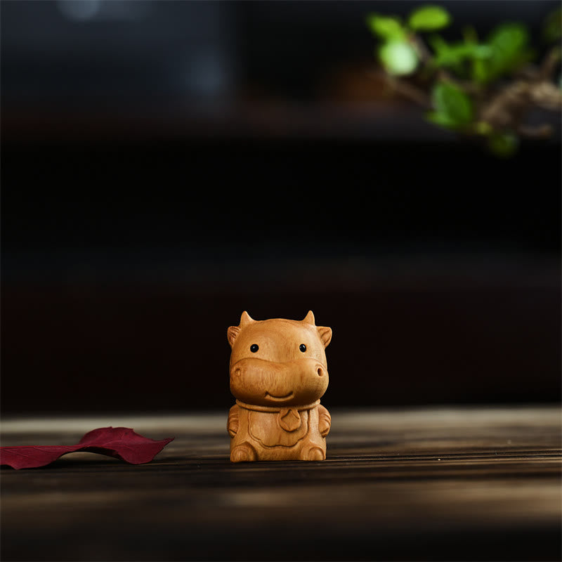 Chinesische Tierkreiszeichen Mini Tier Wohlstand Dekoration