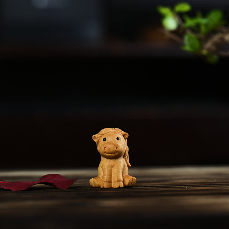 Chinesische Tierkreiszeichen Mini Tier Wohlstand Dekoration