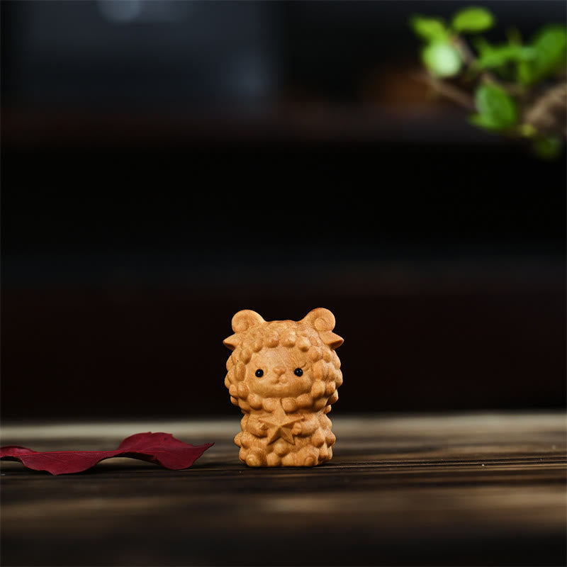 Chinesische Tierkreiszeichen Mini Tier Wohlstand Dekoration