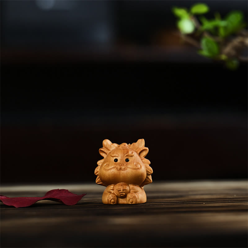 Chinesische Tierkreiszeichen Mini Tier Wohlstand Dekoration