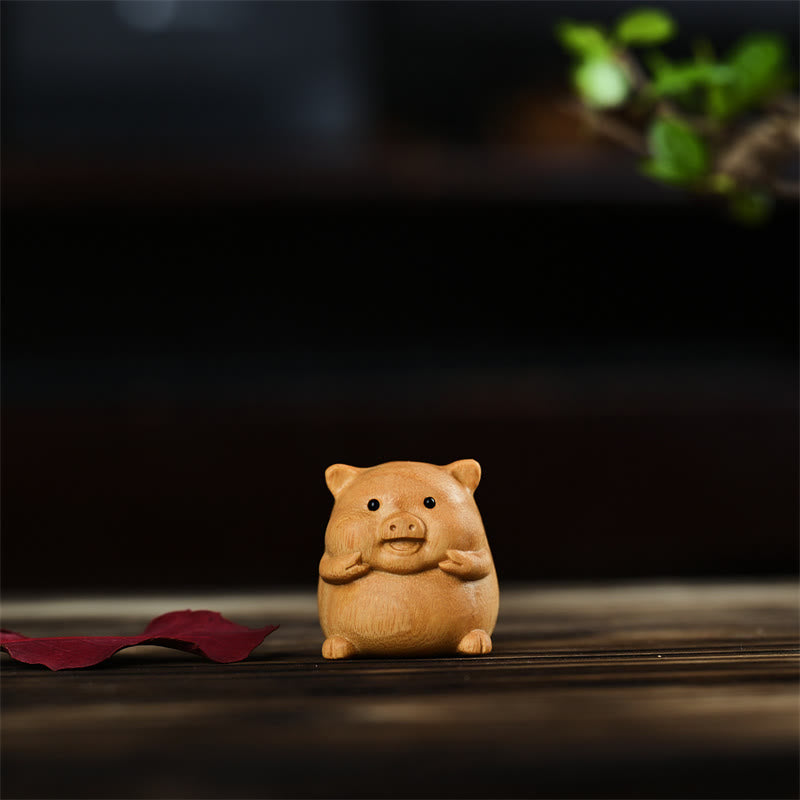 Chinesische Tierkreiszeichen Mini Tier Wohlstand Dekoration