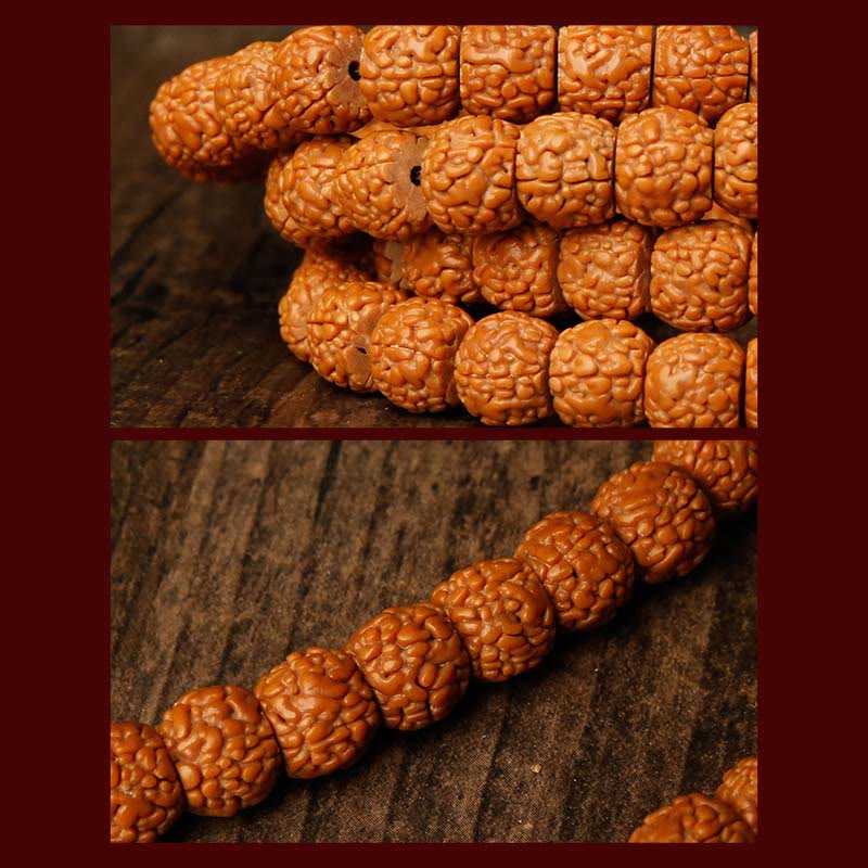 Tibet 108 Perlen Bodhi Seed Zodiac Charm Mala Armband