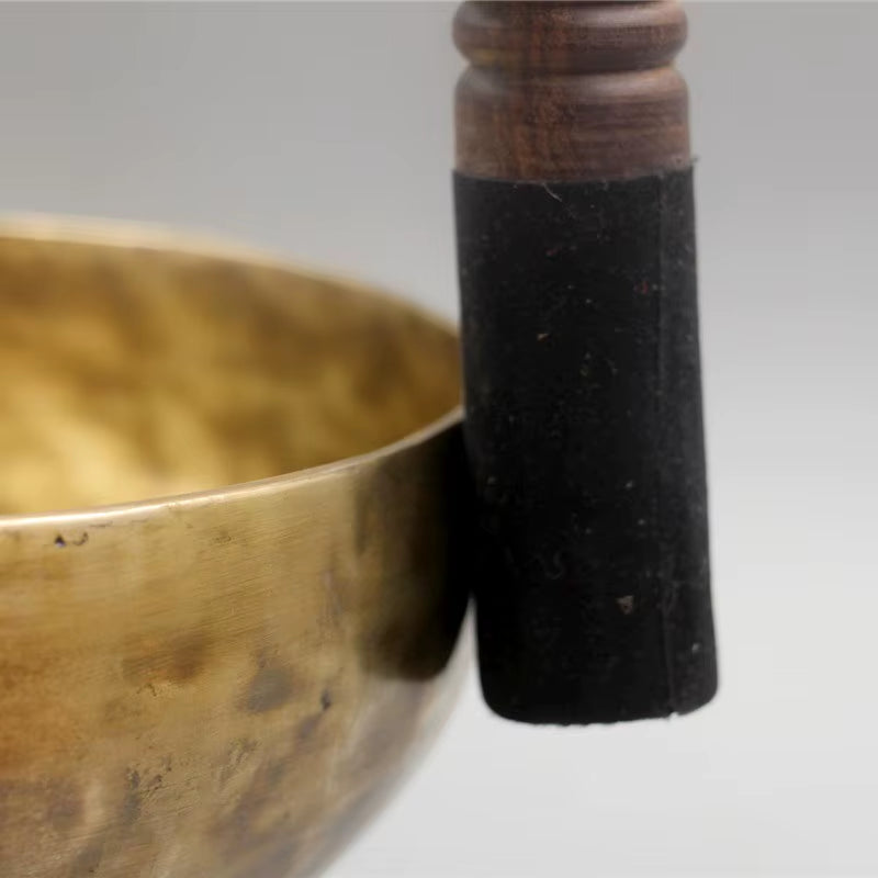 Handmade Nepal Singing Bowl Full Moon Buddhist Tibetan Singing Bowls Sound Healing Percussion Instruments Meditation Yoga Bowl