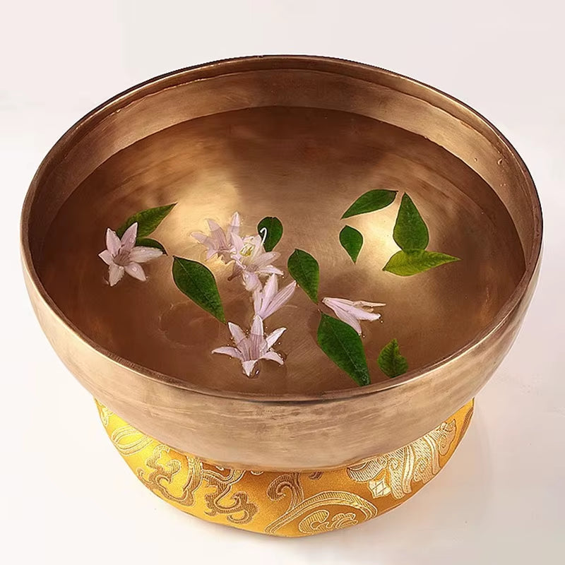 Handmade Nepal Singing Bowl Sound Therapy Instruments Tibetan Singing Bowls Meditation Massage Yoga Buddhist Chakra Accessories