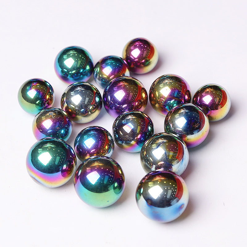 Titanium Aura Crystal Spheres for Healing 0.7"-1.0kg