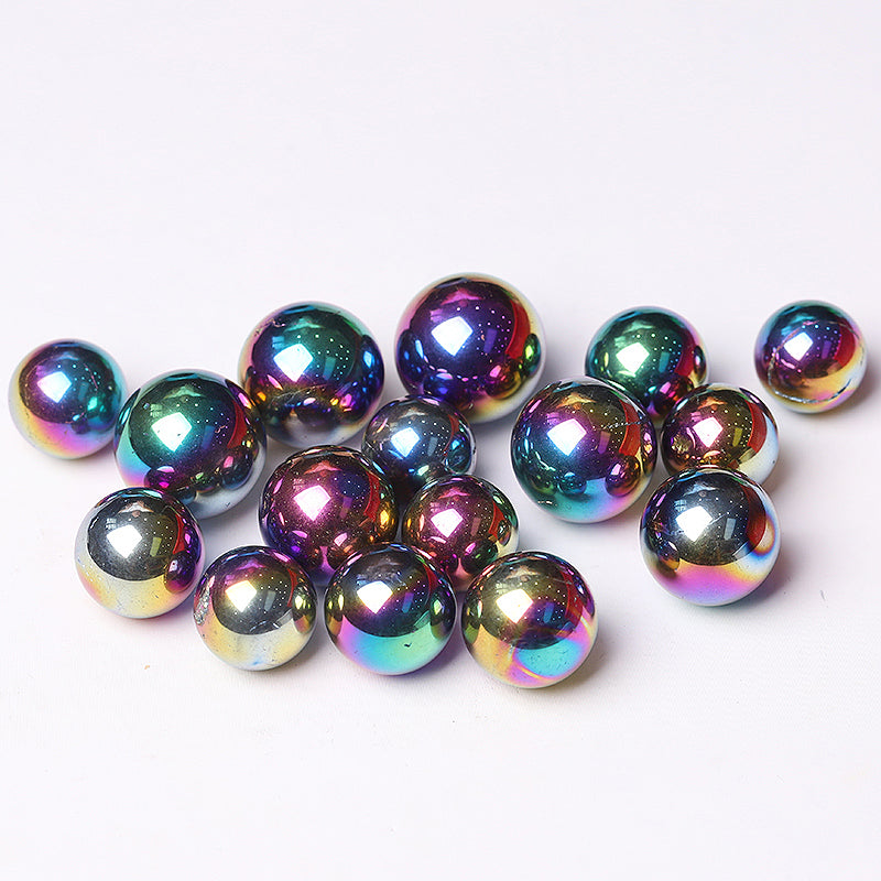 Titanium Aura Crystal Spheres for Healing 0.7"-1.0kg