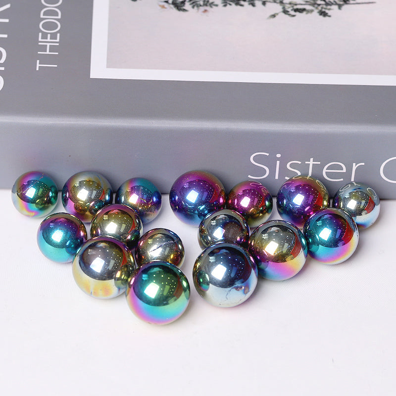 Titanium Aura Crystal Spheres for Healing 0.7"-1.0kg