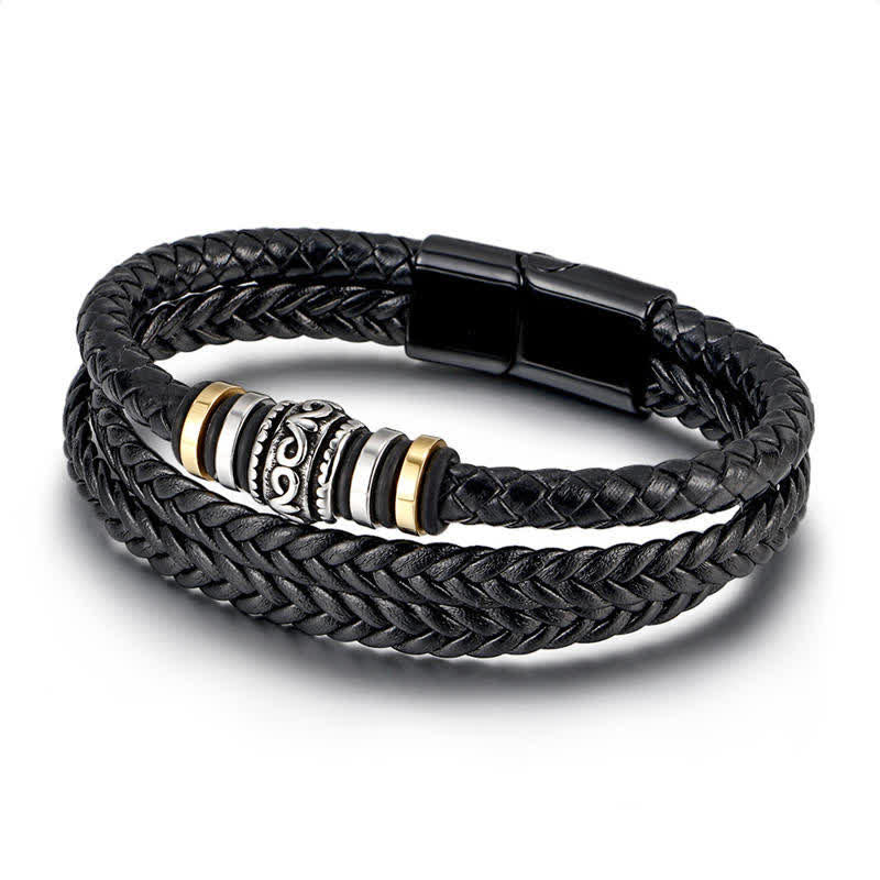 Spirituelles Balance-Armband aus Titanstahl | Heilende Klänge