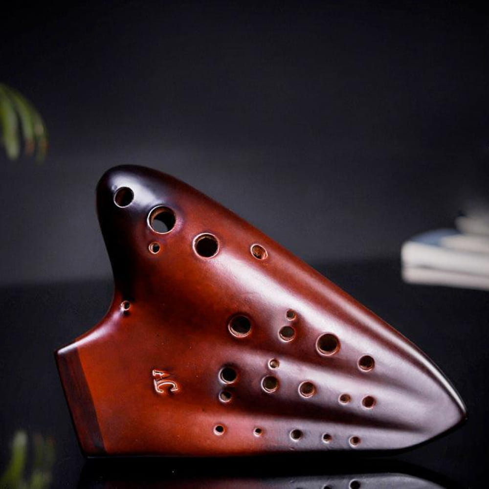 Triple Chamber AC Tone Ocarina Flute Instrument - Triple Ocarina Ocarina - On sale