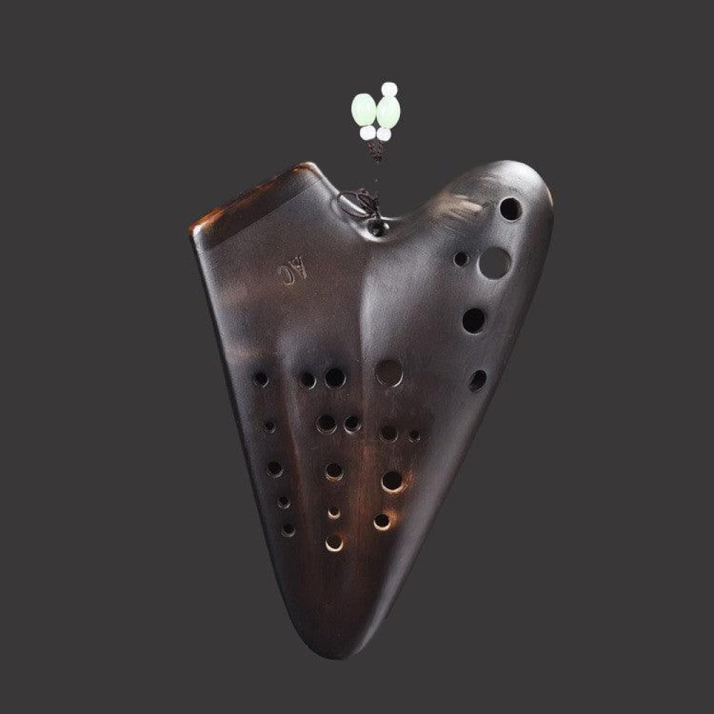 Triple Chamber Alto C Ceramic Ocarina Wind Instrument - Ocarina - On sale