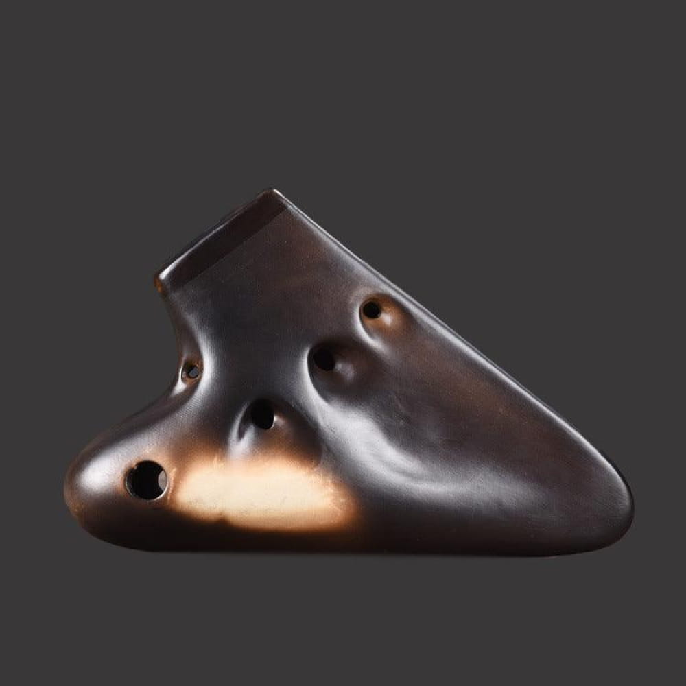 Triple Chamber Alto C Ceramic Ocarina Wind Instrument - Ocarina - On sale