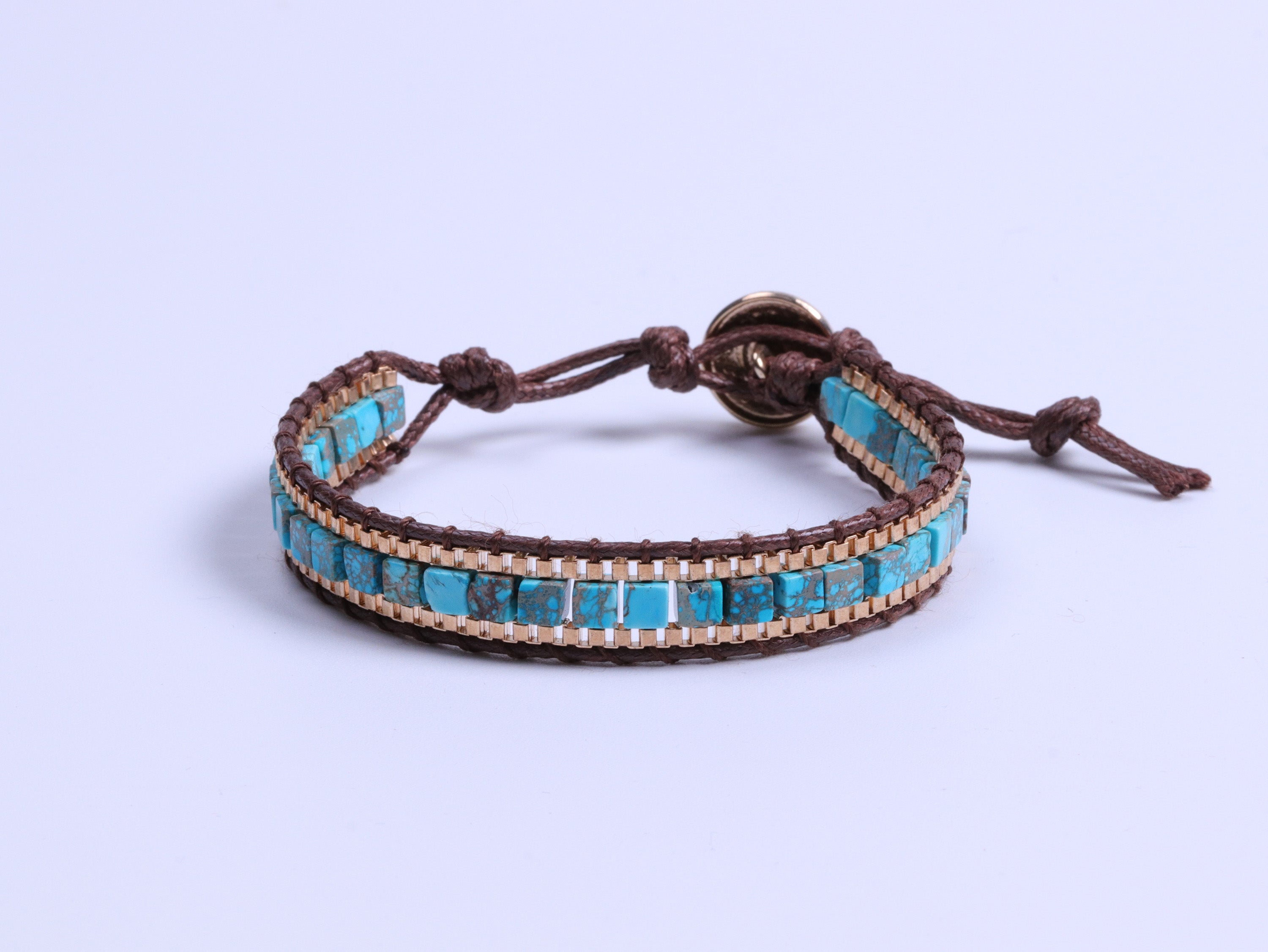 Türkises Heilarmband für Kraft und Schutz