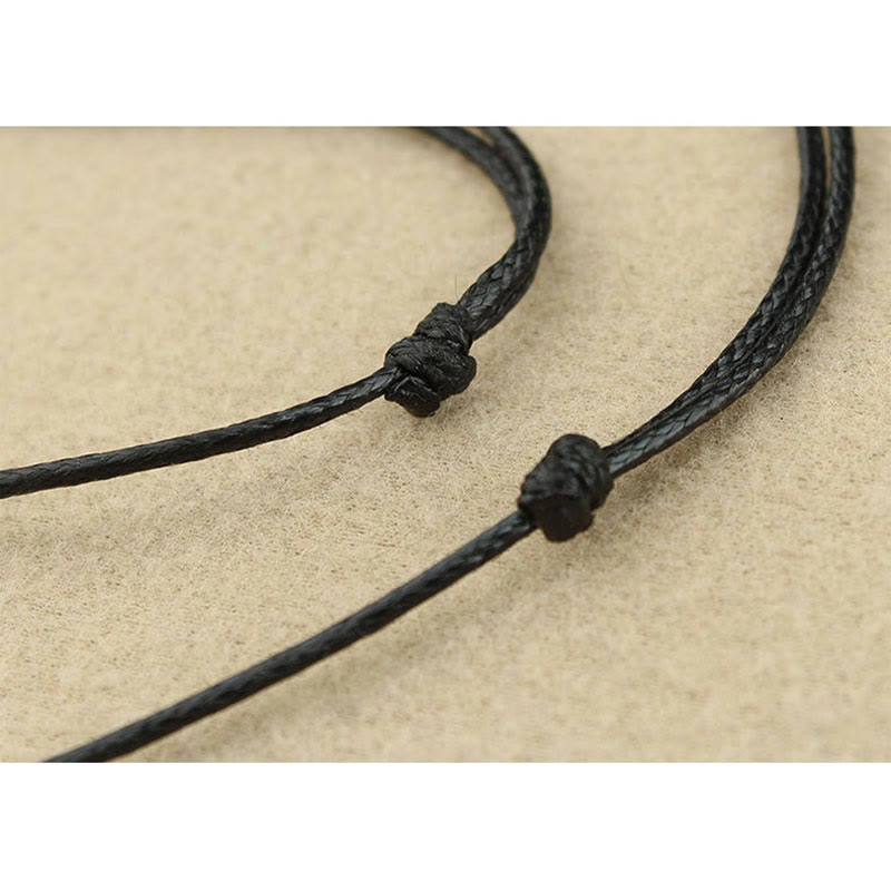 Türkisfarbener Marquise-Muster-Schutz-Stärke-Halskettenanhänger